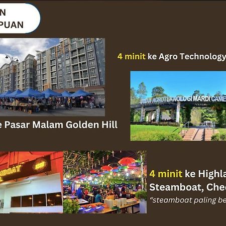 Homestay Cinta Furqan 1 - Apartment Cameron Highland Tanah Rata Esterno foto